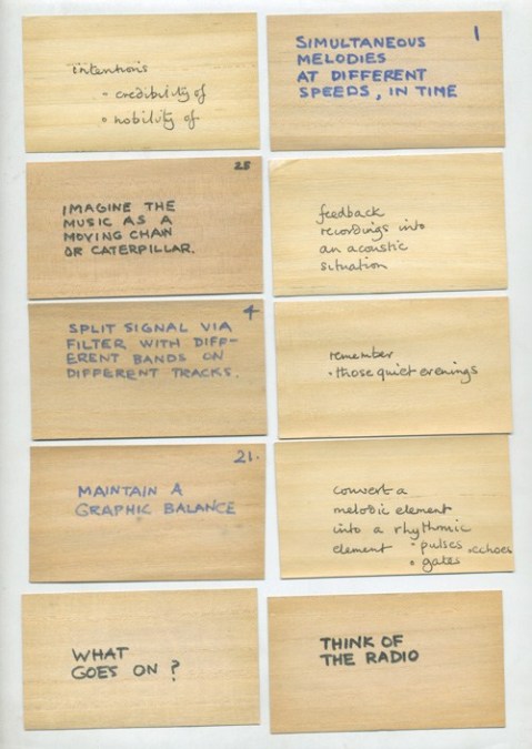 Brian Eno Oblique Strategies Pdf